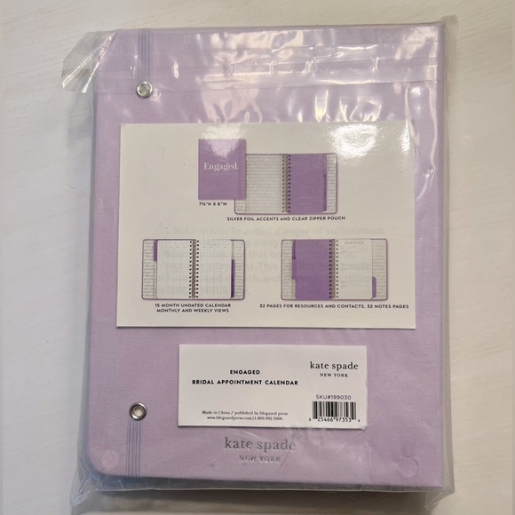 Kate Spade Engaged Bridal Appointment Calendar - Picture 5 of 6